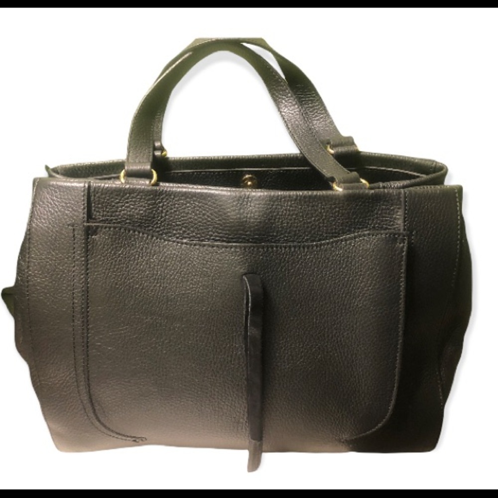 DIMONI Julio Maestra Black Genuine leather handbag
